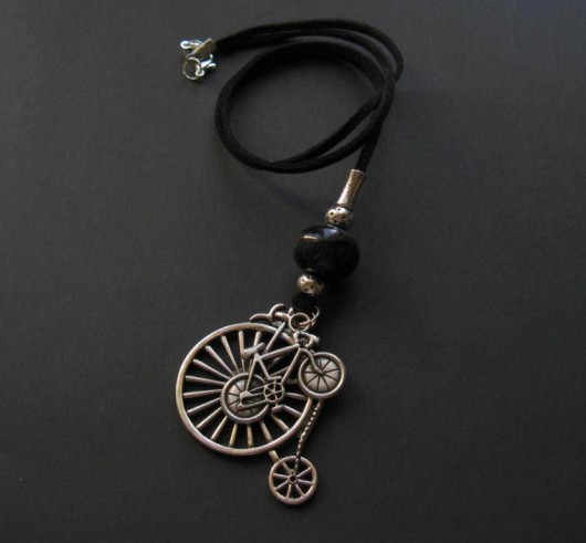 Wisior - &quot; Bicykl + rower &quot; XXXDiamicArt