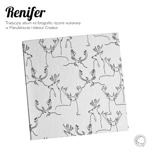 Renifer #3 | Album na fotografie | Czarny hideoutcreative