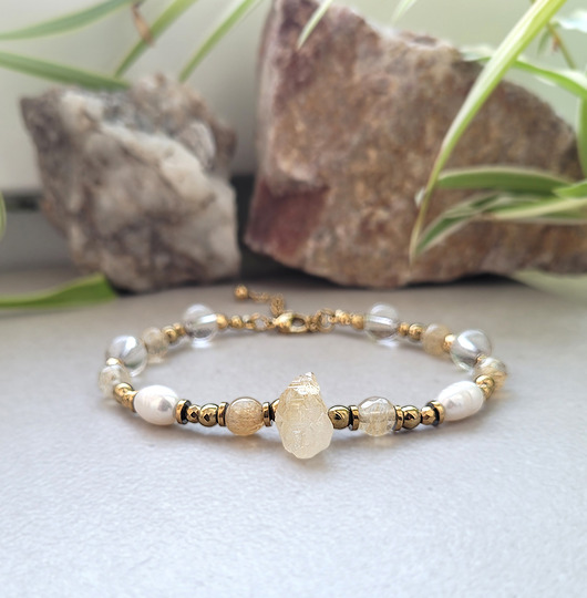 bransoletki z kamieni naturalnych Obfitość i szczęście - większa