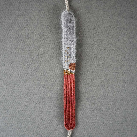 bransoletki na sznurku Bransoletka tkana ręcznie - sunset