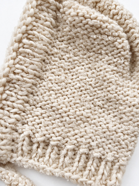 czapki damskie BONBON LUX balaclava x bonnet boucle babe