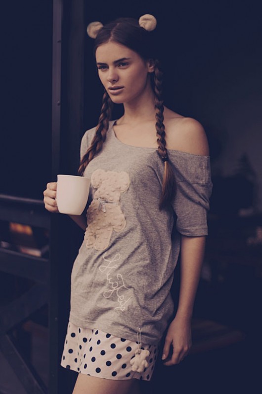 HugTed t-shirt (beige) MIMIŚ