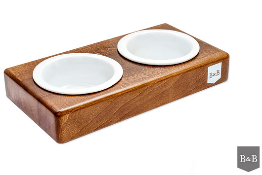 dla zwierząt różne Miska dla psa Duo Ceramic Amber