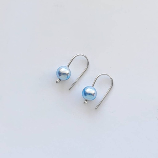 kolczyki z kamieniami Kolczyki OKRĄG