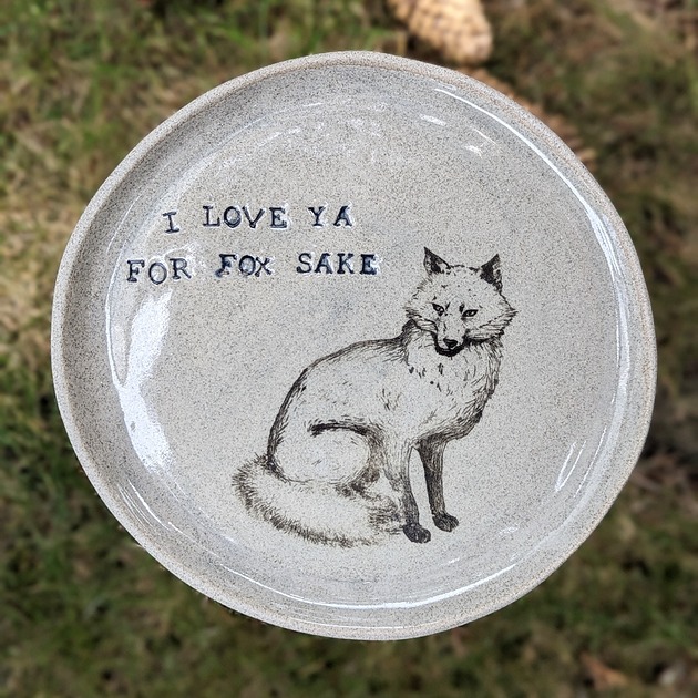 patery i talerze Talerz LAS VEGANS / I love ya for fox sake