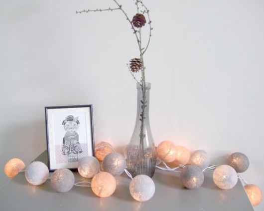 Qule Lampki Cotton Balls  qule
