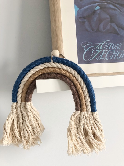 Tęcza macrama,roperainbow,boho Holly Olly