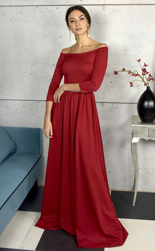 sukienki maxi damskie Wieczorowa sukienka hiszpanka