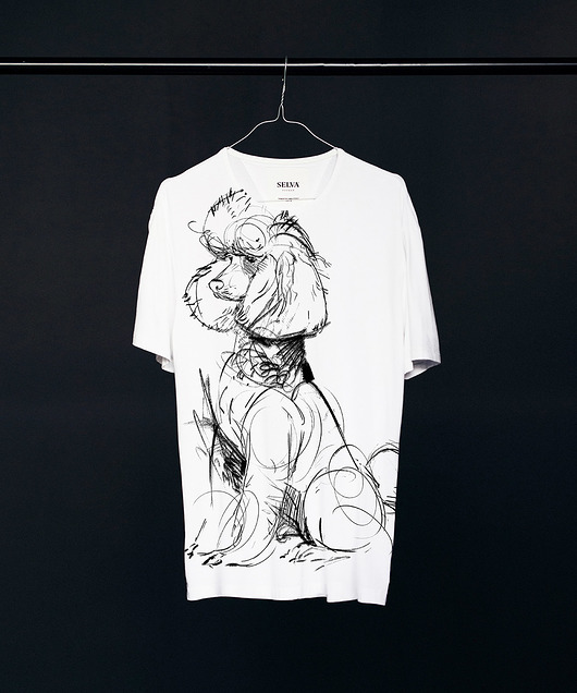 Poodle Dog Men's T-shirt SELVA