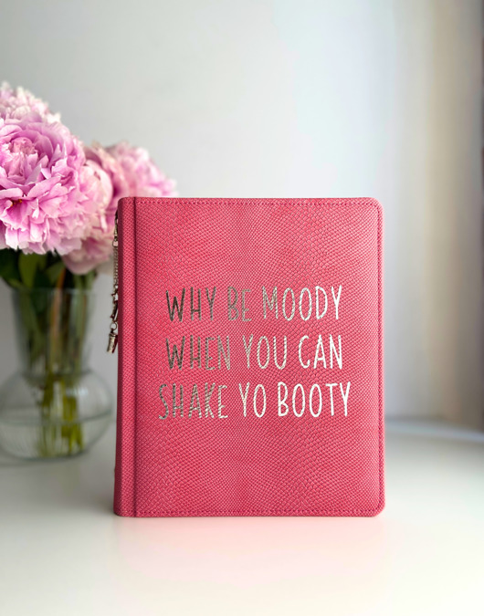 notatniki i albumy Malinowy notatnik A5 - Shake Yo Booty