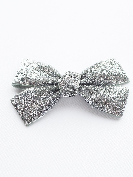 Spinka do włosów kokarda VELVET BOW Momilio
