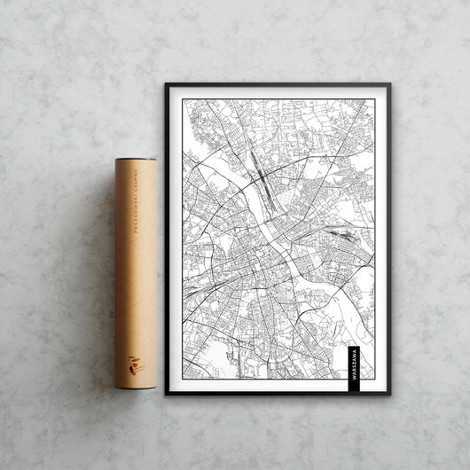 plakaty Plakat Miasto - Warszawa