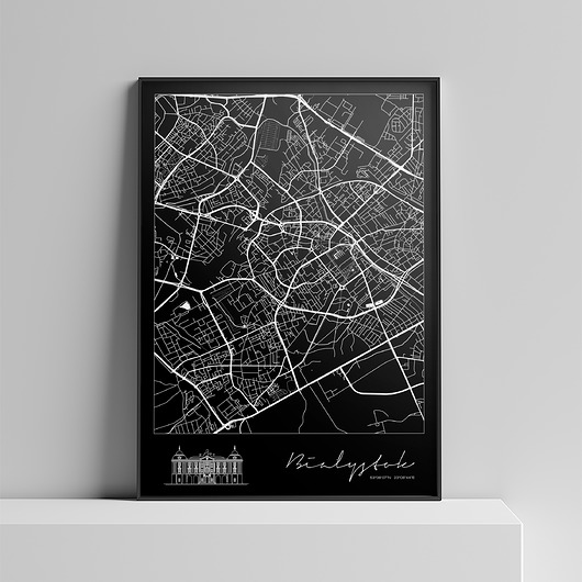 plakaty Plakat Miasto - Białystok