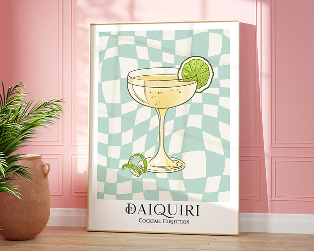 plakaty Plakat Kolekcja Koktajl: Daiquiri