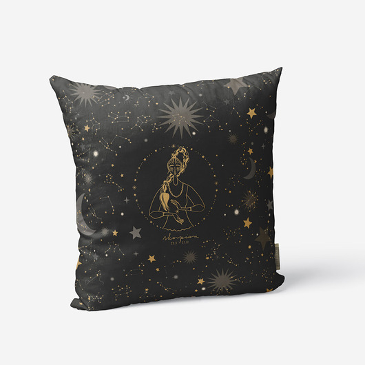 poduszki z grafiką Poduszka dekoracyjna - Skorpion - znak zodiaku