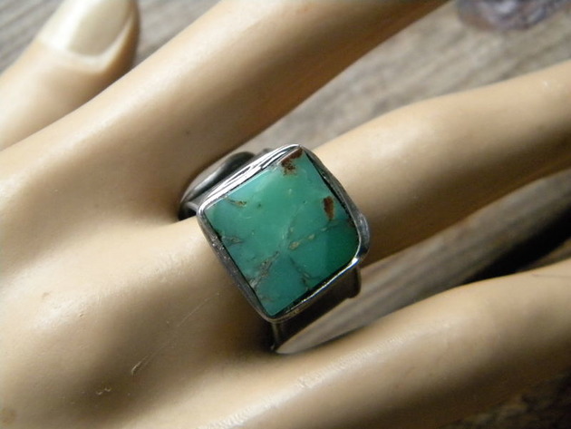 Roman Ancient Ring ;) chryzopraz Beata Trotter