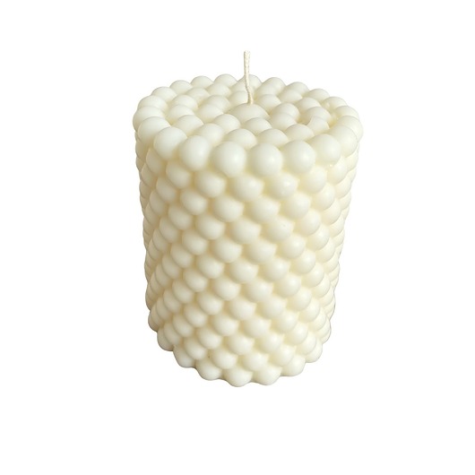 świeczniki i świece Świeca sojowa dekoracyjna "Bubbles" 60x75mm