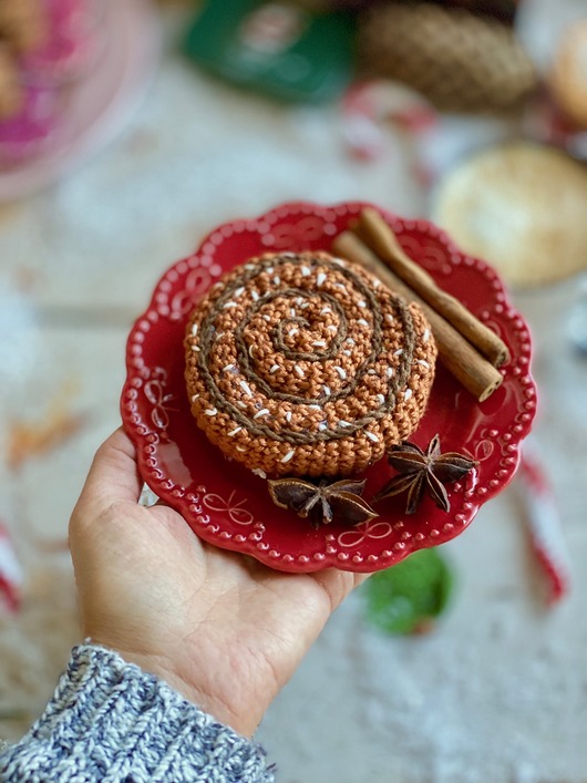 zabawki - inne Szydełkowa cynamonka