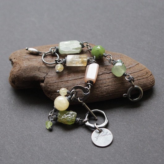 bransoletki z kamieni naturalnych Unikatowa bransoletka - Wielka moc minerałów vol XI