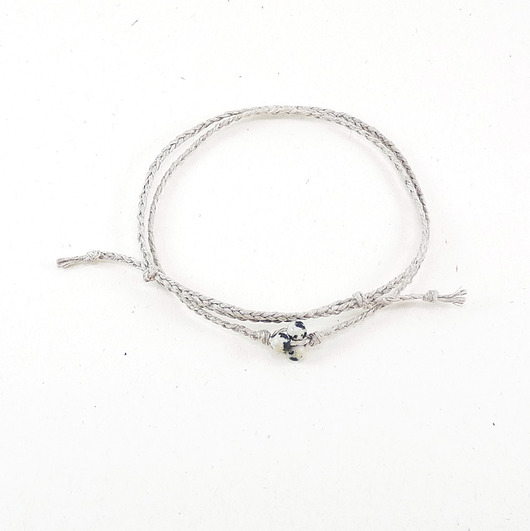 bransoletki na sznurku SIMPLE bransoletka Kamień dalmatyński