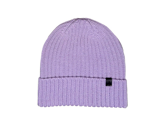 czapki damskie Czapka 100% Merino - Liliowa