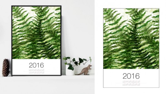 Kalendarz plakat/poster, wydruk cyfrowy Margo Hupert