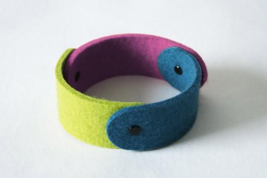 Olive green&pink&blue moo studio