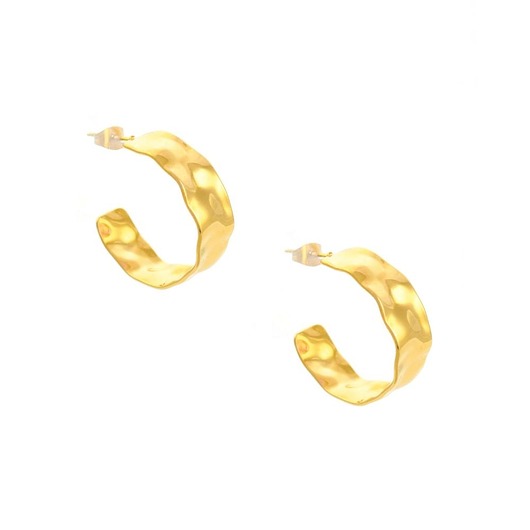 kolczyki - inne Kolczyki tłoczone półkoła