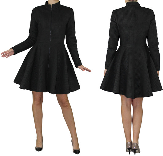 płaszcze damskie  roz.36/38 i 40/42 Płaszczyk Rozkloszowany 