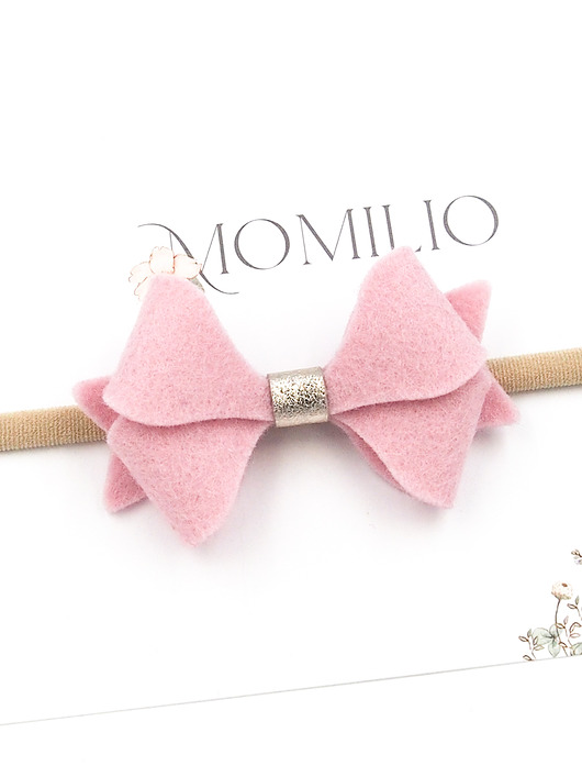 ozdoby do włosów dla dzieci Opaska do włosów Butterfly Bow Maxi Pink
