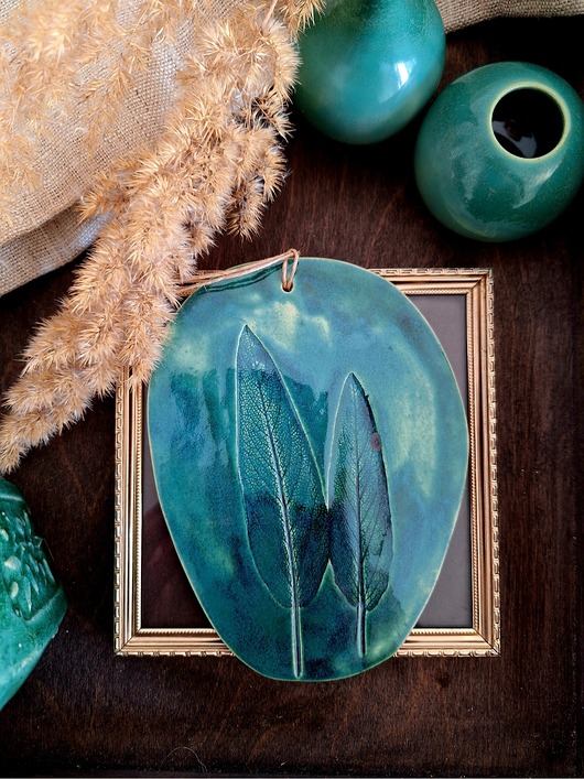 Ozdoby na ścianę Zawieszka ceramiczna dekoracja ścienna