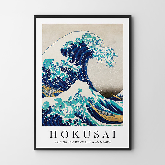 plakaty Plakat Hokusai The great Wave