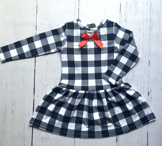 Sukieneczka w kratę vichy KG Handmade