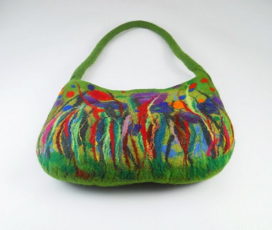 Jedwabnofilcowa Torebka: Living Bag filcant