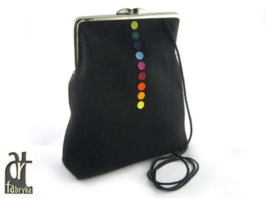 FILCOWE TOREBKI - rainbow.dots.8 art fabryka