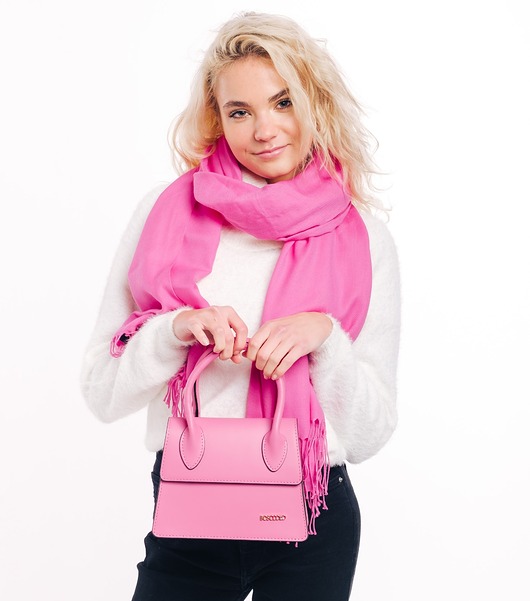 torebki mini Torebka skórzana do ręki i na ramię (6885)