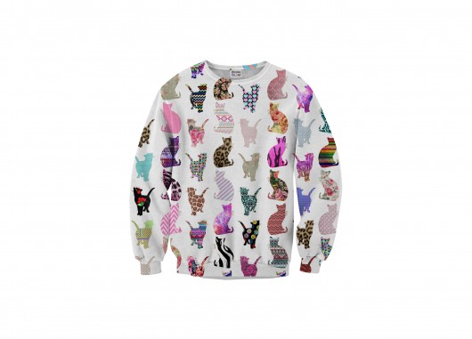 Bluza w Komiksowe Koty Mr Gugu Miss Go