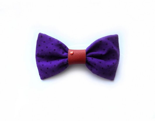 Borba - Kokardka w fiolecie borba design
