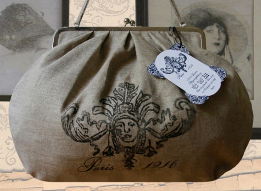 torebki różne Torebka z biglem w stylu vintage