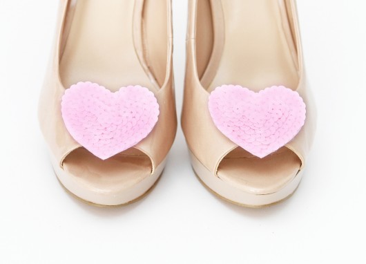 Wild at Heart - Pink - klipsy do butów HowDoILook