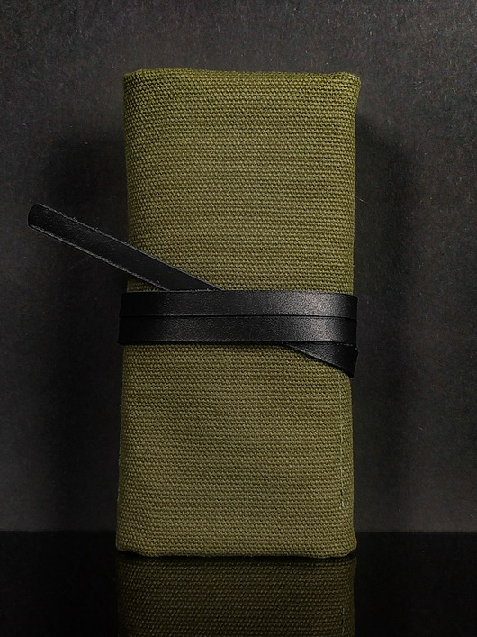 pojemniki na biżuterię Etui na zegarki Watch Roll - army