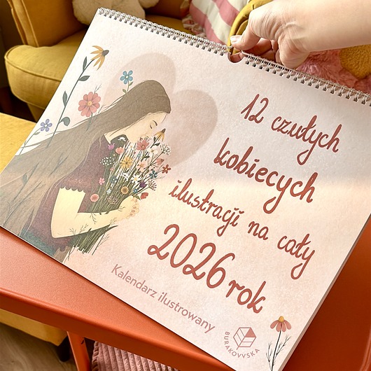 kalendarze i plannery Czuły kalendarz na 2026 rok