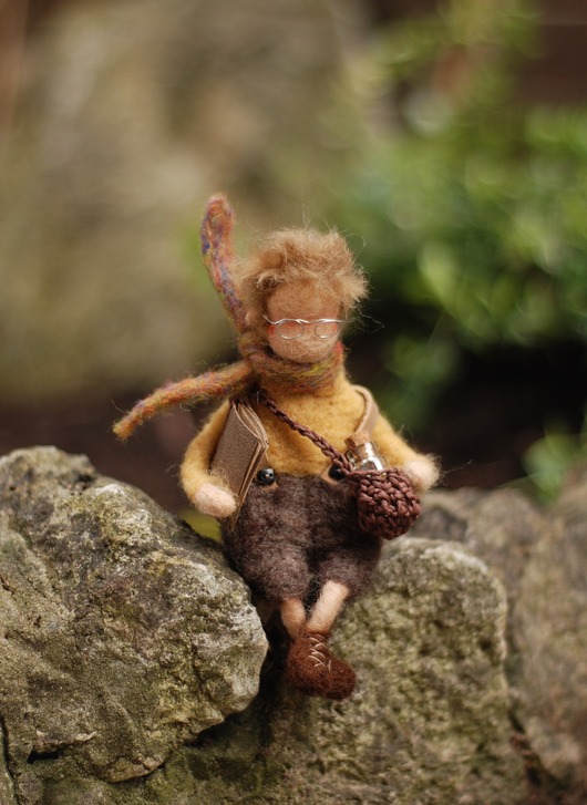 karuzele i girlandy do łóżeczka Leśny Ludek - Waldorf toys