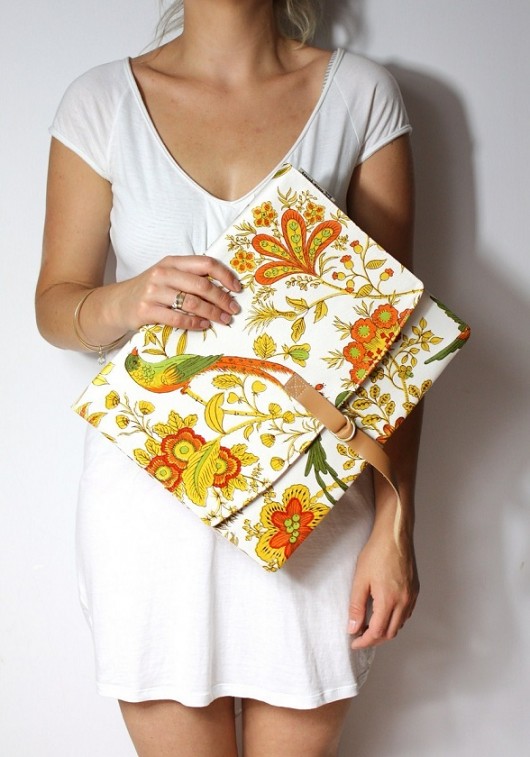 Kopertówka satin + orange Zuzia Górska