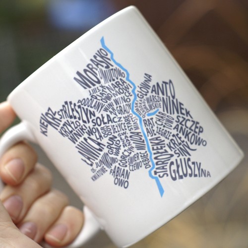 Poznański szary ONE MUG A DAY