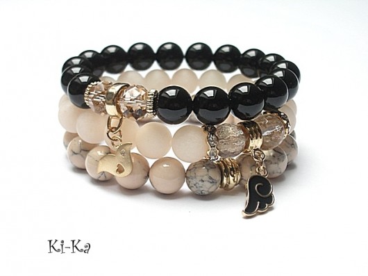 Nude and black  /14.02.15// -set KiKa pracownia