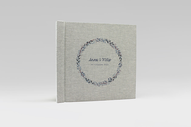 tradycyjny album FLORA papier LAB