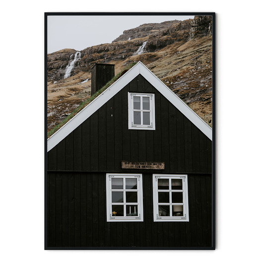 Plakat skandynawski Wyspy Owcze no. 3 myscandi