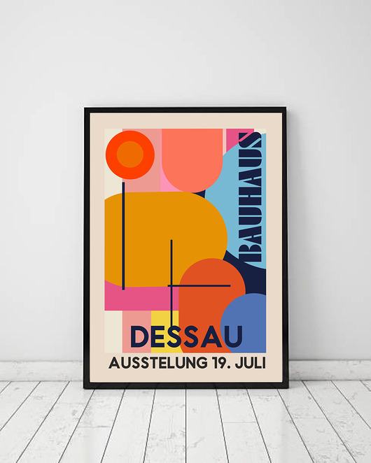 plakaty Plakat  Bauhaus