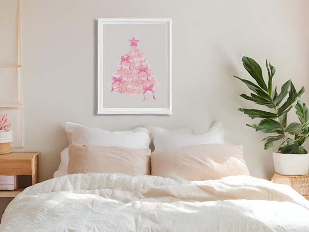 plakaty Plakat Swiąteczny na ścianę A3 Minimalistyczny Plakat nowoczesny Choinka